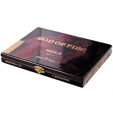 God of Fire Serie B Double Robusto Tubos