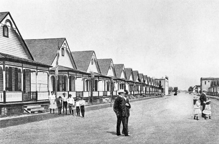 Дома в Западной Тампе, 1895 г.