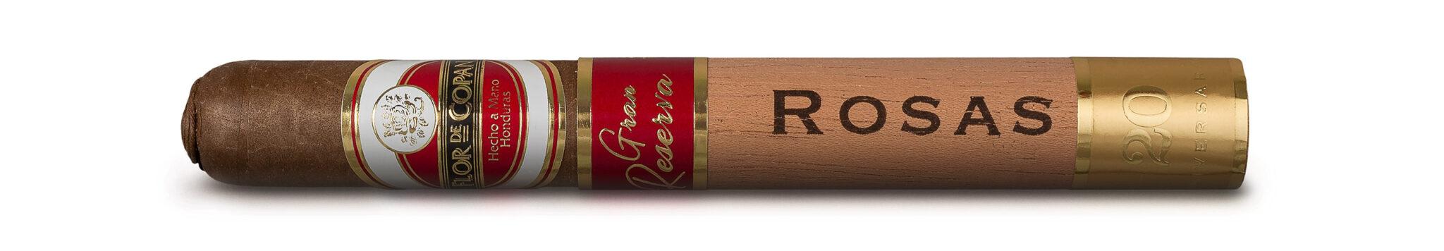 Сигара №9 2023 года по версии Cigarjournal FLOR DE COPÁN GRAN RESERVA 20 ANIVERSARIO ROSAS