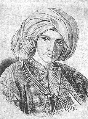 портрет Сенковского в турецком платье и чалме