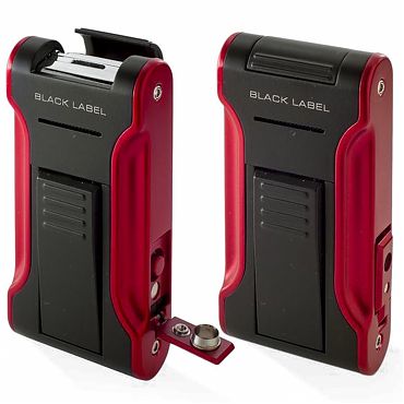 Зажигалка Black Label Dictator LBL 80040 Black Matte & Red