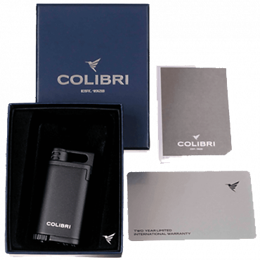 Зажигалка Colibri Belmont черная LI200C10