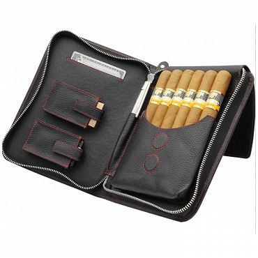 Сумка Аdorini Cigar Bag Real Leather Red Yarn, кожа