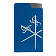 Зажигалка Les Fines Lames LE FEU -  BRICK Blue LF4403002
