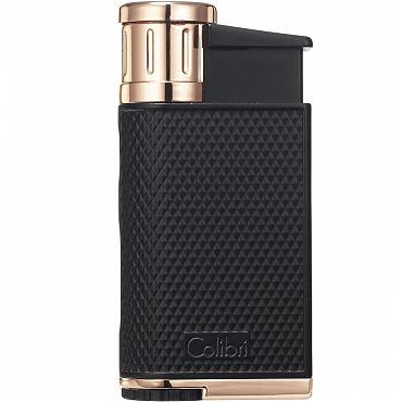Зажигалка Colibri Evo черная-красное золото LI520C5