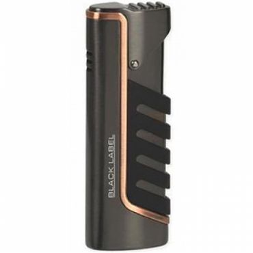 Зажигалка Black Label Rebel Dark Gun Satin Copper Line LBL 10020