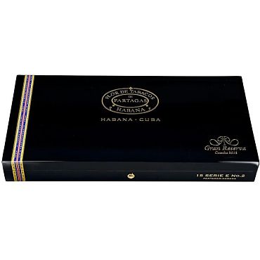 PARTAGAS SERIE E No. 2 GRAN RESERVA COSECHA 2015