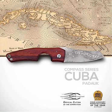 Сигарный нож Le Petit Compass Cuba Padauk