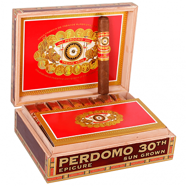 Perdomo 30th Anniversary Box-Pressed Epicure Sun Grown