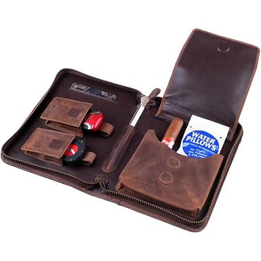 Футляр из буйволиной кожи P&A на 6 сигар C251-Buffalo