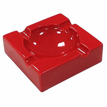 Пепельница Aficionado на 4 сигары Ceramic Red