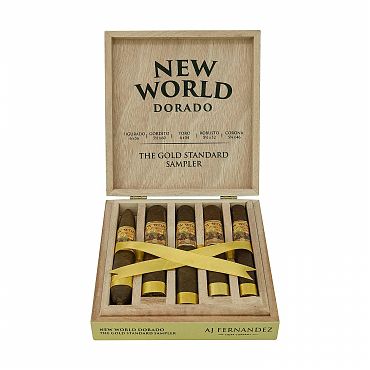 AJ Fernandez New World Dorado Sampler SET of 5 Cigars