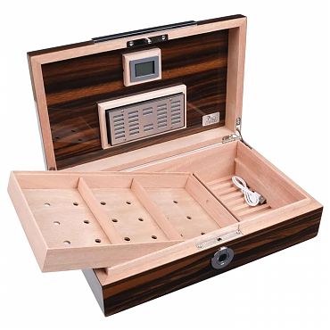 Хьюмидор Lubinski Эбеновое дерево, на 60 сигар Q230