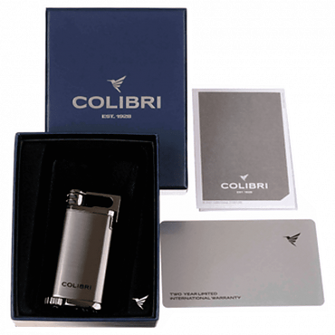 Зажигалка Colibri Belmont оружейная сталь LI200C15