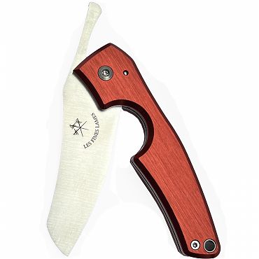 Нож Les Fines Lames Le Petit Anodized Aluminium RED