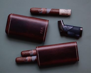 Зажигалка Honest, двойное пламя, черная 776-Black