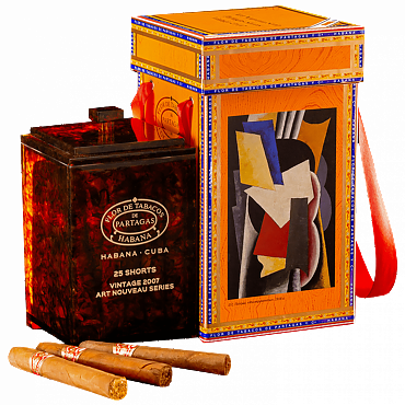 PARTAGAS SHORTS VINTAGE 2007 «ART NOUVEAU SERIES»