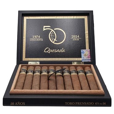 Quesada 50th Anniversary Toro Prensado