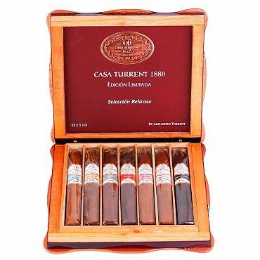 Casa Turrent 1880 Edicion Limitada Selection Belicoso SET of 7 cigars