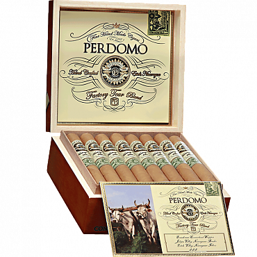 Perdomo Factory Tour Blend Toro Connecticut