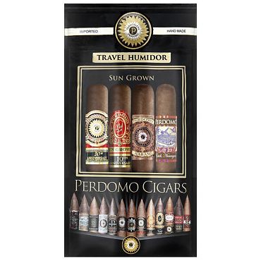 Perdomo Humidified Travel Bags Epicure Sun Grown