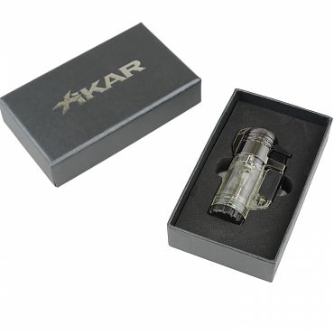 Зажигалка Xikar 527 SL Tech Triple Silver