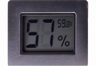 Термо-Гигрометр цифровой серебро