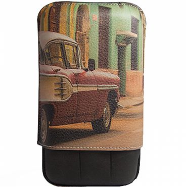 Футляр STREET OF HAVANA BOURBON на 3 сигары