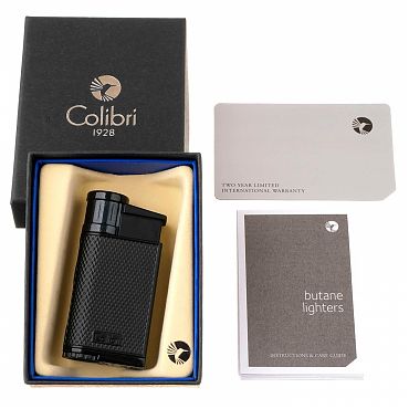 Зажигалка Colibri Evo черная LI520C1