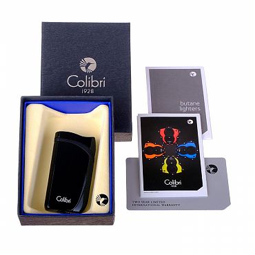 Зажигалка Colibri Falcon черный металлик LI310T10