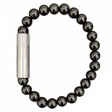 Браслет с пробойником для сигар SOLO STEEL ONYX 8mm