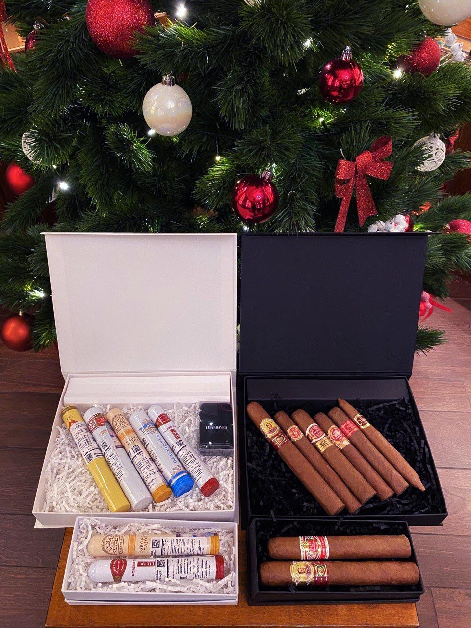 наши подарочные наборы кубинских сигар